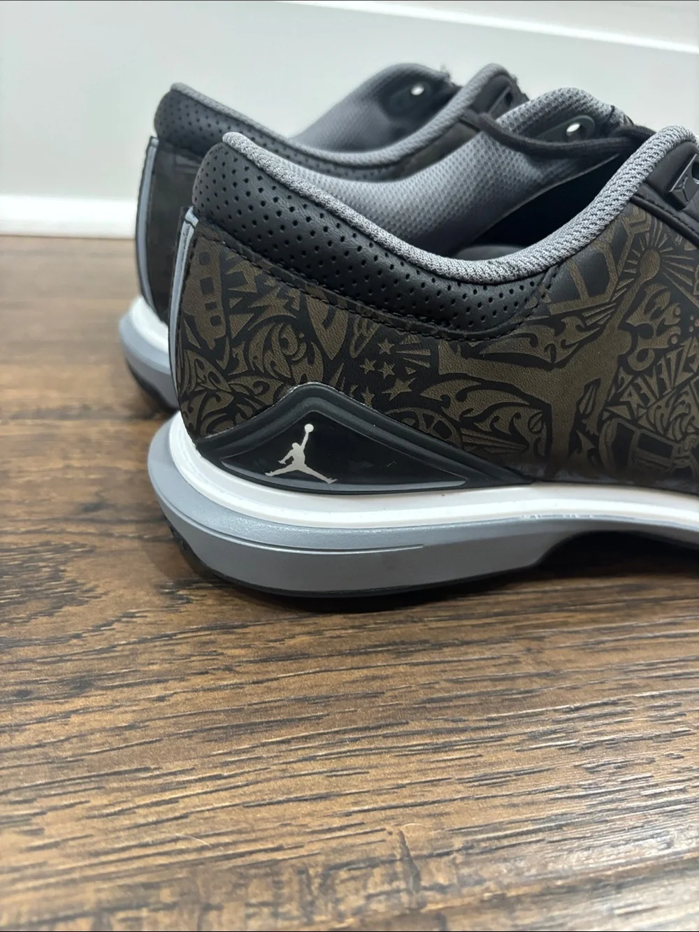 Men's Black Jordan golf shoes  - Lightweight Comfort